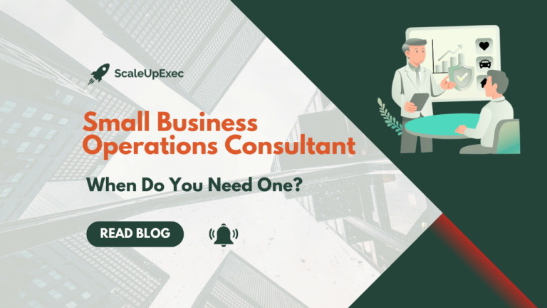 small business operations consultant