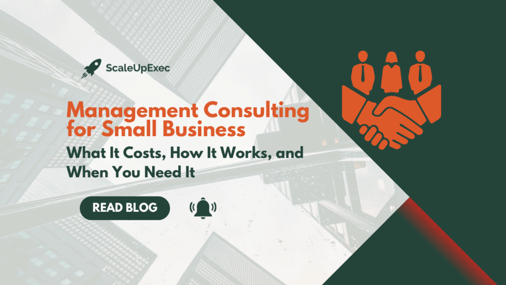 Management Consulting for Small Business