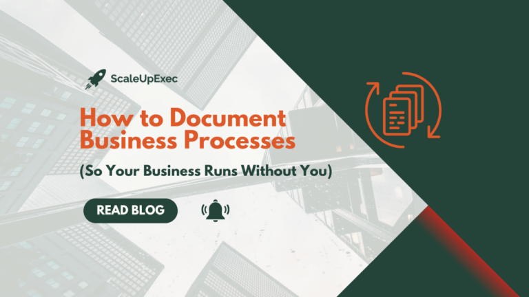 How to Document Business Processes