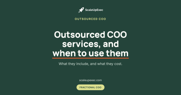 outsourced coo services